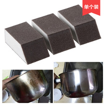 Emery grinding stone sponge wipe kitchen cleaning brush bowl washing pot artifact household products decontamination and descaling magic wipe