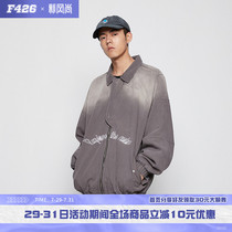 (F426 official store)Tide brand couple gradient MA1 air force jacket loose hip-hop hiphop cardigan jacket