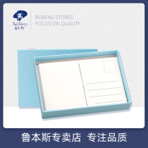 Rubens cotton pulp watercolor paper postcard 300g 20 boxed paper hand-painted card DIY blank postcard