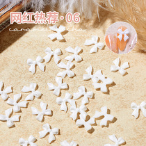 Beauty Chia Ornament Butterfly Knot 2022 New Black White Nail Decoration Stick Drill Net Red Burst Solid Meryl Accessories Accessories