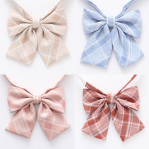 Sweet and cute light color bow tie student school uniform JK uniform bow tie free tie girl bow tie
