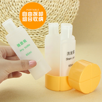 Wash suit Tourism supplies toilet bottle small sample bottle sea edge vacation Portable goddess