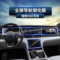 19-21 Ideal One Special Retrofit Screen Steel Chemical Membrane Interior Interior Control Navigation Protection Cling Film Automotive Supplies