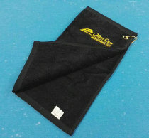 Mezi black 8-club wiper cloth front section wiper towel double-layer table club Rag Rag Bar club supplies