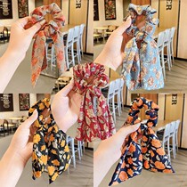 Retro new sweet and beautiful East big door large intestine in teenage girls head rope Menda hair hair Circle flutter with gentle hair accessories