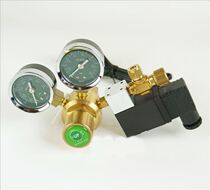 UP Yabo carbon dioxide CO2 pressure reducing valve professional water grass double meter solenoid valve A- 100