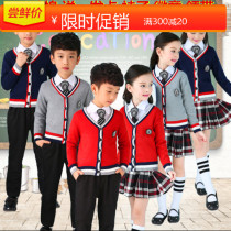 New Years Day new primary and middle school students chorus clothing poetry reading watch for Kids Costumes men long sleeve autumn and winter jacket