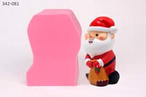3D cartoon Christmas Santa Claus Christmas Apple chocolate