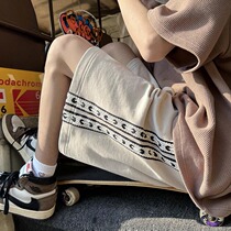 Large Code Sports Shorts Women Boomers Loose Fat Mm Design Sensation Small Crowdpants 50% Pants Summer Display Slim Casual Mid Pants