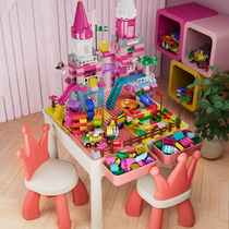 Childrens toys house girls little Princess Villa Castle multi-purpose birthday House six gifts 3-12 years old