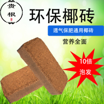 Coconut Brick Coconut Coconut Bran Coconut Brick 650g Vegetable Planting Soil Sterile Orchid Soil Nutrient Soil Picking Pad