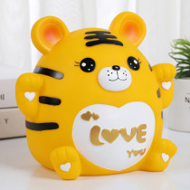 2022 new tiger year tiger deposit money pot child boy girl storage money pot can be saved with savings tank anti-fall