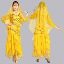 Special Price Autumn Winter Stage Performance Suit Indian Dance Performance Spring Summer Suit Long Sleeves Practice Belly Dance Phnom Penh Dresses