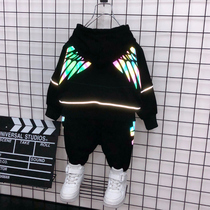  Belan Senma childrens clothing boys autumn suit 2020 new western style Korean version of boys sportswear spring and autumn children handsome