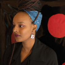 MAKEDODO Indigo Kerchief handmade blue dyed cotton square scarf warm headscarf blue tablecloth