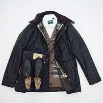 Japanese white label British Barbour Bedale SL Classic men and women waxed jacket windbreaker