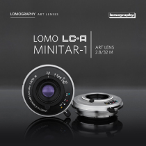 LOMO LC-A Minitar-1 Art Lens 32mm f 2 8 Leica Biscuit Lens