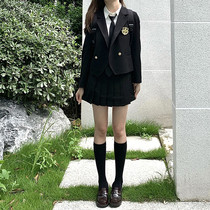 (Tokyo twentremember) Black casual jacket in short Western suit Holy night school New spring and autumn blouses