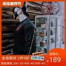 MUSCLEKING original design tide brand sports sweater spring new pullover fitness jacket thin sweater