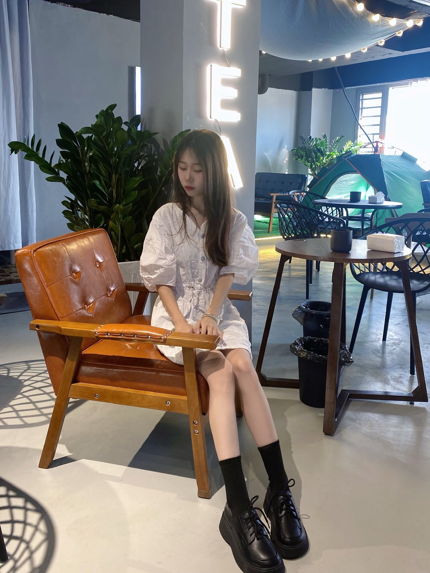 达芙妮春季厚底乐福鞋，英伦风厚底增高3-4cm小个子友好一脚蹬便捷