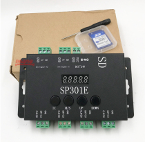 LED magic color full color controller SP301E four-way synchronous horse running running water controller light belt module