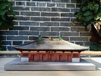 Chinese ancient building DIY assembled wooden Tenon Model 1 to 75 Tang Dynasty Foguang Temple East Hall craft gift ornaments