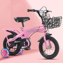 Childrens bicycle rear seat 12 14 16 18 inch baby bicycle stroller male and female children tremble sound same model