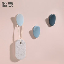 Creative hook punch-free non-marking sticky hook Household wall dormitory hanger strong sticky hook door rear hook wall hanging