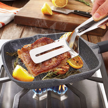 304 stainless steel steak clip fried steak shovel clip bread food clip Grill Pizza Kitchen barbecue tool