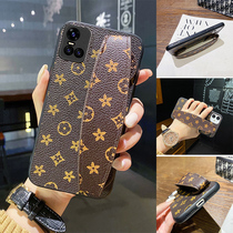 vivo s12 mobile phone shell s12pro new exploits nex3 s10 s10 Women s10por Tide Card Wristband s9e Light Lavish Retro s7 Old Flowers s7e Bracket s6 Anti-Fall