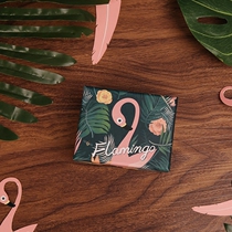 Personality cartoon flamingo fresh gift box candy box gift box holiday gift box lipstick mini carton