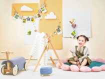 Childrens photography real props production New studio Baby photo shooting real design Studio real