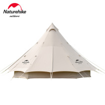 Naturehike Norwegian Passenger Lang Brighten20 Cotton Fabric Pyramid Tent Outdoor Camping Set Up Thickened Tent