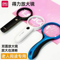 Able Magnifier Seniors Reading High Definition Magnifier High Definition High Times 1000 Electronic Portable with LED light Childrens kindergarten students handheld appraisal maintenance table exclusive expansion 3 times fh