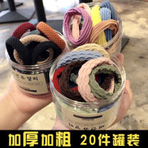 (5-100) Korean simple temperament Joker Pearl Nine Bead Hair Cord Hair Cord