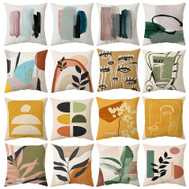 Morandi Pillow Abstract Sofa Throw Pillow Cover Custom Printed Pillow Cover Office Cushion Amazon Home Furnishing