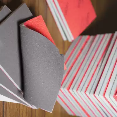 Hao Yuwen play polishing sponge sandpaper arc polishing beeswax olive core beeswax bone carving wood polishing diy hand