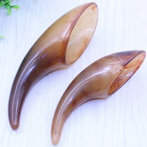 Resin beeswax large scraping tube Acupressure Tongjingluo Small facial tendon extraction stick than bull horn