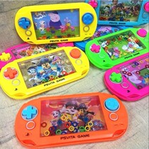 Circle toddler plastic ring palm collar water puzzle sealing bubble ring game machine manual Children Baby