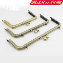 A21 20 25cm ancient bronze color embossing lace square mouth gold high-quality pinhole mouth gold manufacturer direct