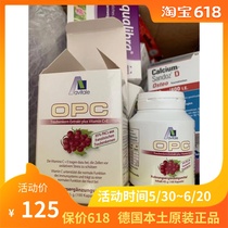 Spot ~ German Avitale High Concentration OPC Grape Seed Extract Herbaria Capsule Original Anthocyanin 100 Grain
