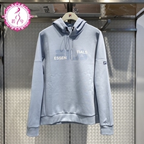 FILA fleece mens 2021 spring new mens field fitness hooded sweatshirt A11M111242