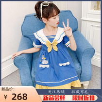 Girls dress 2022 new Summer Korean version Little girl Trendy Skirt Summer Dress Children Dress Foreign Air Princess Dress