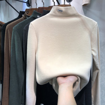 Foreign trade brand cut discount womens clothing store counter summer withdrawal clearance thickening double-sided de-velvet base shirt