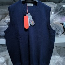 branded cashmere vest