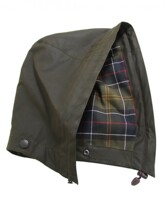 New arrival barbour ashby beddale waxed jacket windbreaker original hat Hood