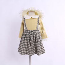 Children Photography Dress 6 Years Old Girl Girl 2019 Autumn New Amber Braces Dress Cute Movie DRESS