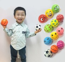 Childrens toys small ball kindergarten special baby inflatable shooting ball basketball Football 1 string 3