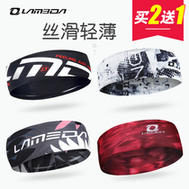 Lampada antiperspirant sports hair band hair band headband sweat-absorbing headband for men and women running yoga fitness headband