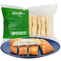 Cargill rattan pepper leg row 1kg * 12 pack full box KFC semi-finished fried family flour burger patty leg row